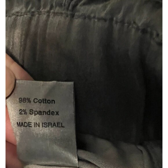 Hagitassa Elastic Waist Pants  Women's US 6  NWOT  Gray Over Dye  Israeli Brand - Picture 9 of 10